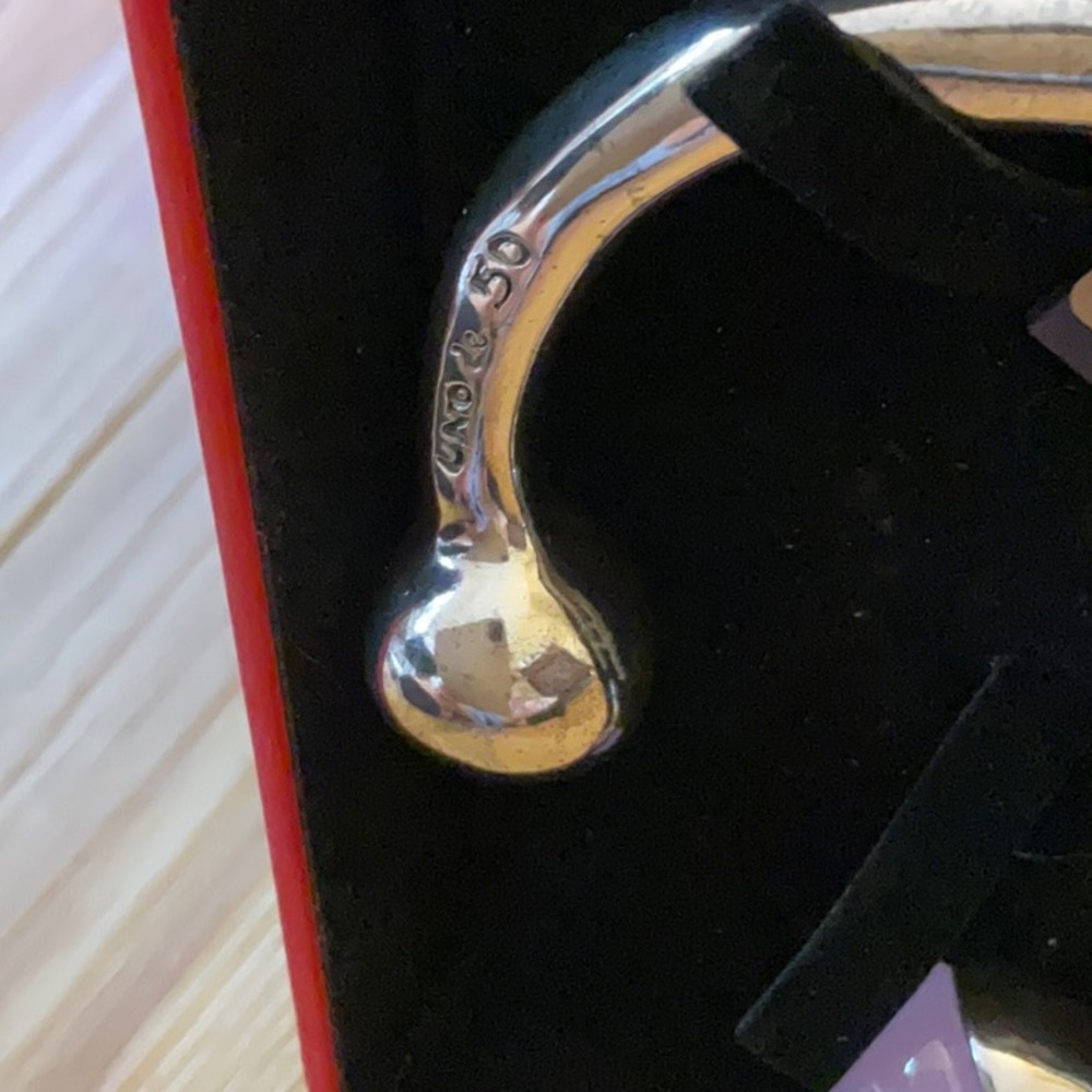UNO de 50 Shiny Silver Bracelet - Picture 3 of 7